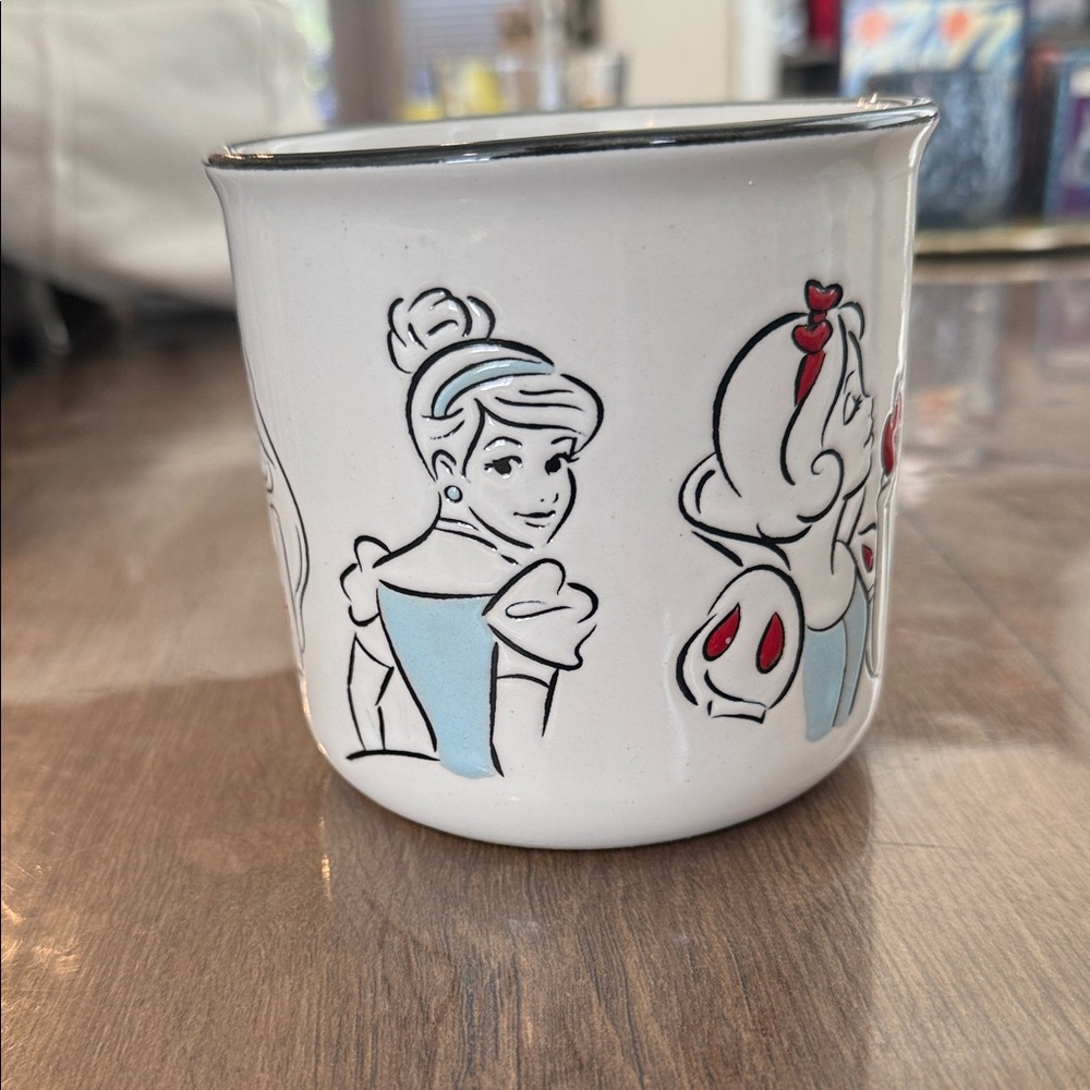 Disney Princess White and Blue Mug